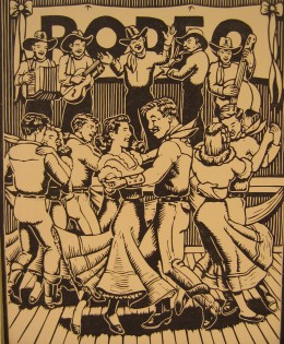 Linoleum Print – 1952