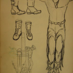 Sketch - Soldiers Crucifix